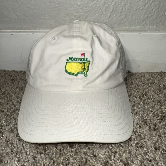 Masters Augusta National Unisex Golf Hat Cap White Strap Back American Needle - Picture 1 of 5